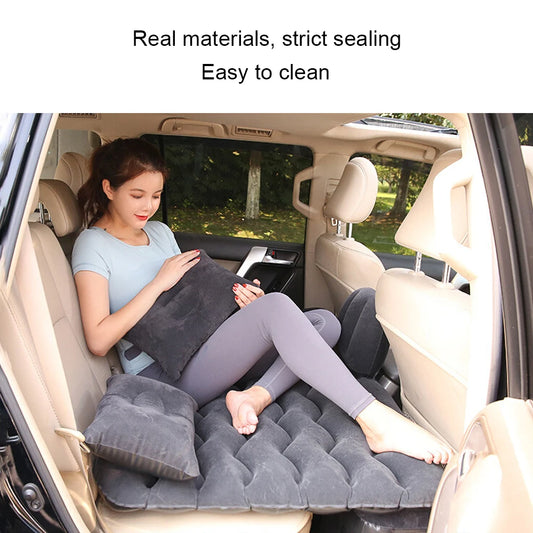 Car Inflatable Travel Mattress with Pillow