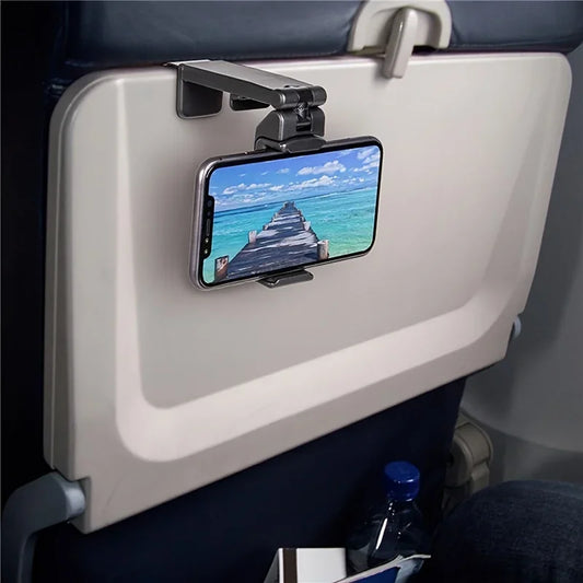 Portable Adjustable Airplane Phone Holder