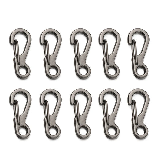 Mini Aluminium Carabiner Keychain – 4/10pcs EDC Clips