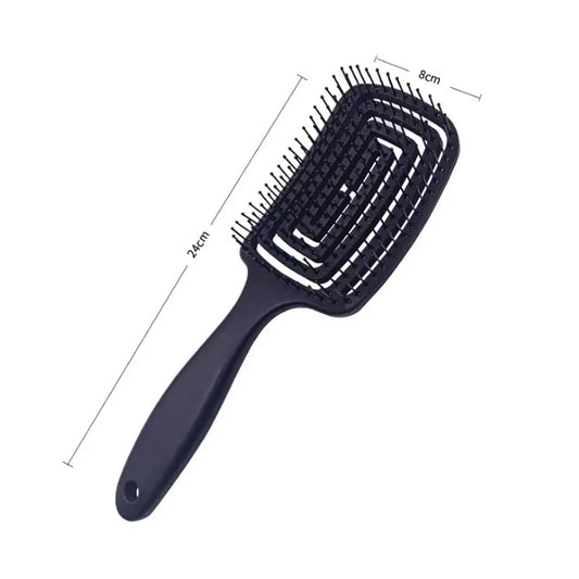 Elastic Massage Hair Brush – Detangling & Fast-Drying Comb