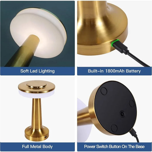 Rechargeable Touch Desk Lamp