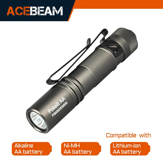 ACEBEAM Pokelit AA 1000LM USB-C Pocket Flashlight, IP68