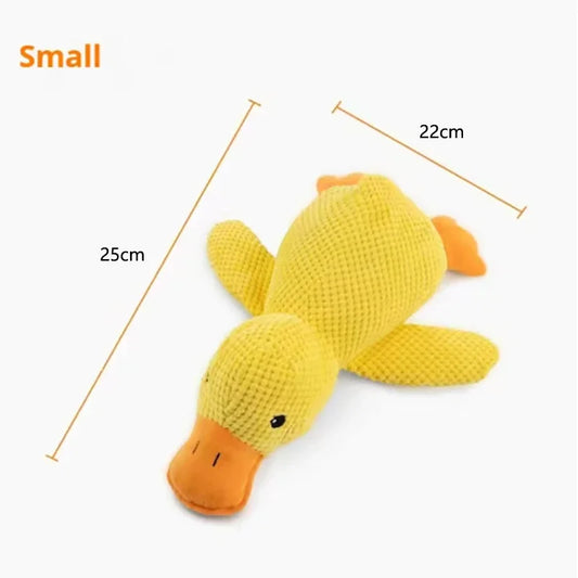 Interactive Plush Duck Dog Toy | Bite-Resistant & Teeth Cleaning