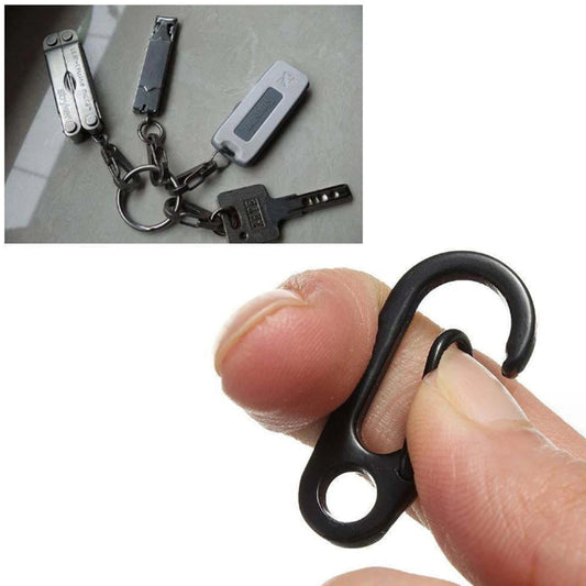 Mini Aluminium Carabiner Keychain – 4/10pcs EDC Clips