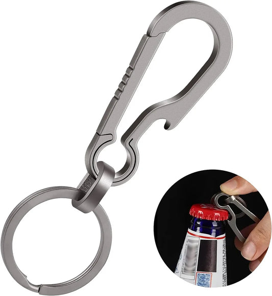 Titanium Alloy EDC Keychain Buckle