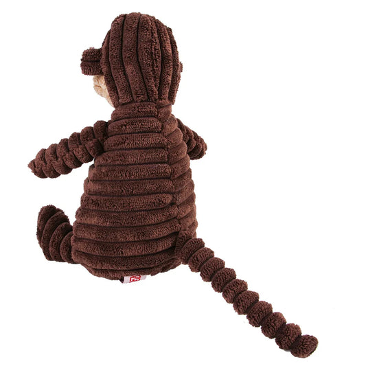 Corduroy Plush Dog Toy | Squeaky Chew & Tooth Cleaning Toy